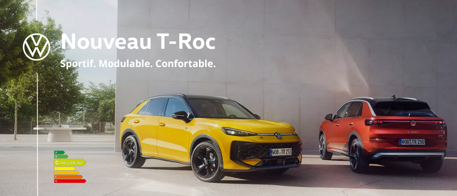 Volkswagen Paris 15 - Nouveau T-Roc : encore plus audacieux